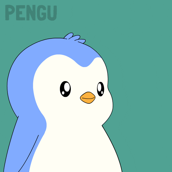 Scared Spider Web GIF by Pudgy Penguins