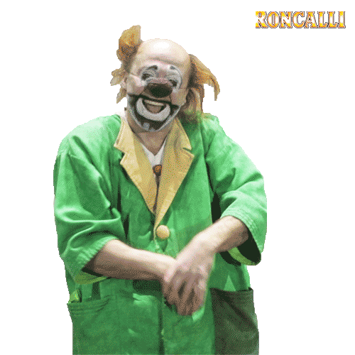 CircusTheaterRoncalli giphyupload love clown shy GIF