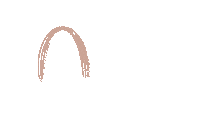 lilydlin rainbow moon plant decor Sticker