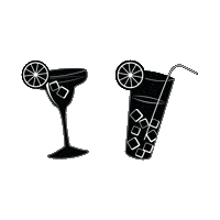 Cheers Cocktails Sticker by The Rise Hotel