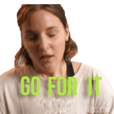 jumpers_fitness fitness gym training do it Sticker