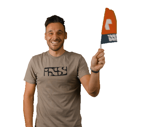 Niccolo Canepa Flag Sticker by iXS ag