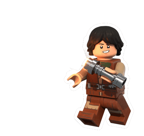 Lego Lightsaber Sticker by Star Wars