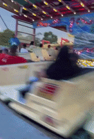 Amusement Park Goers Stuck Spinning Backwards