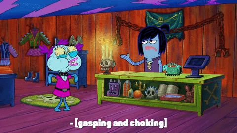 season 9 mall girl pearl GIF by SpongeBob SquarePants
