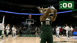 mascot wow GIF by NBA