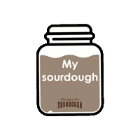 sourdoughlibrarian sourdoughlibrary tqfs thequestforsourdough sourdoughlovers Sticker