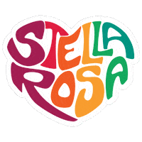 Heart Cheers Sticker by Stella Rosa Wines
