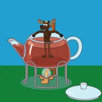 DoYouMoose tea web3 tea time moose GIF