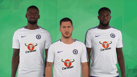 serious chelsea fc GIF by Carabao UK