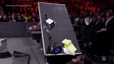 Angry Brock Lesnar GIF by WWE
