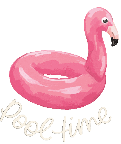 Heat Wave Swimming Sticker