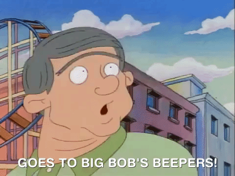 hey arnold nick splat GIF
