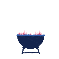 Summer Cooking Sticker by Moonpig UK