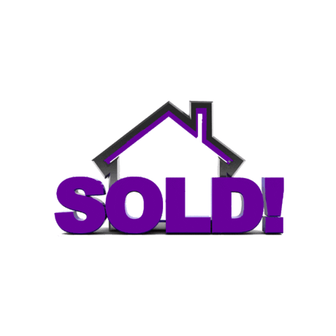 Sold House Sticker by Peter Kafkas