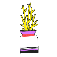 Illustration Book Sticker