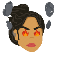 Mad Hot Head Sticker