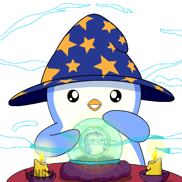 Crypto Believe Sticker by Pudgy Penguins