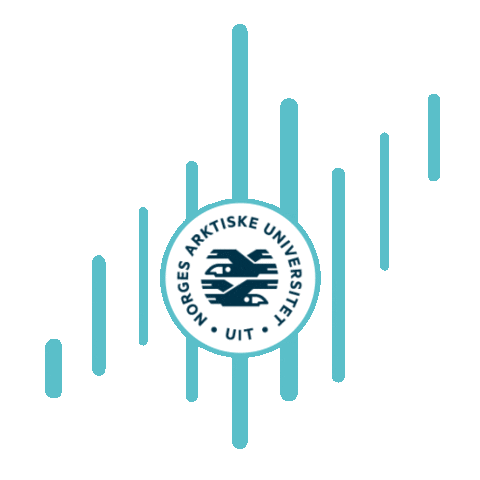 Northern Lights University Sticker by UiT Norges arktiske universitet