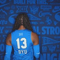 Ncaa Volleyball Go Cougs GIF by BYU Cougars