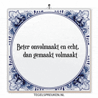 Trots Genieten GIF by Tegelspreuken.nl