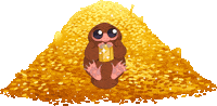 Fantastic Beasts Gold Sticker