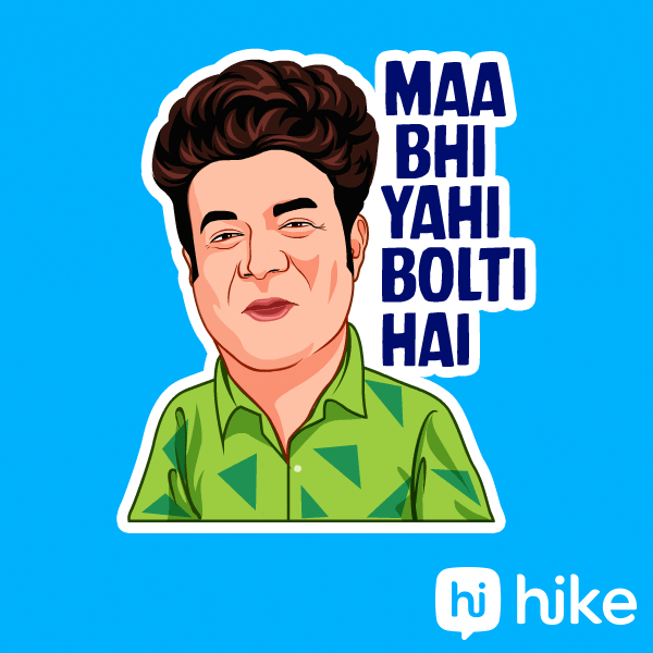 Tik Tok Bollywood GIF by Hike Sticker Chat