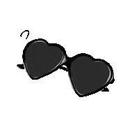 releveemx sunglasses glasses lentesdesol heartglasses Sticker