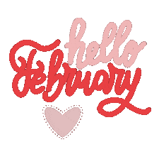 February 1 Love Sticker