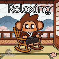Relaxing Inner Peace GIF by Chimpers