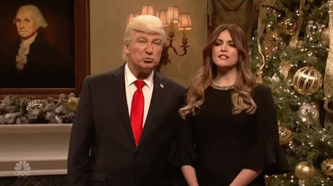 Donald Trump Christmas GIF by Saturday Night Live