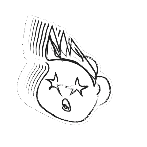 Boy Sticker by Blvvsh Studio