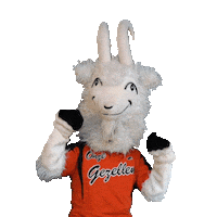 RenataJansenFotografie og juichen mascotte geit Sticker