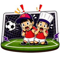 Kaget Sticker by Martabakorins