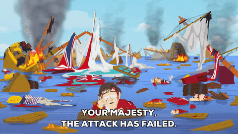 ocean crash GIF by South Park 