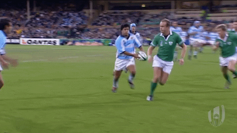 Ireland Rugby Wow GIF by Rugby World Cup