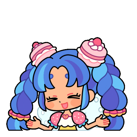 SparklesMagicalMarket giphyupload blue idk shrug Sticker