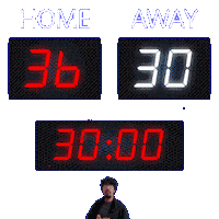 30 Away Sticker