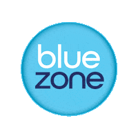 bluezonemarketing blue marketing zone bluezone Sticker