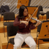 Violin GIF by GREAT PERFORMANCES | PBS
