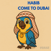 Macaw Habib GIF by Feraz NFT