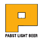pabstlight beer pbr pabst blue ribbon new beer Sticker