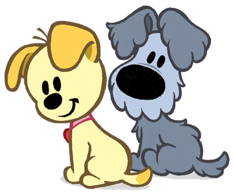 Dog Sticker by Woezel & Pip