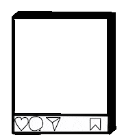 New Post Frame Sticker by Flauschelle