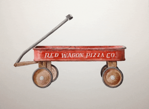redwagonpizzaCo giphygifmaker pizza red wagon pizza co red wagon pizza GIF
