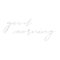 Good Morning Sticker