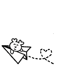 Fly Airplane Sticker