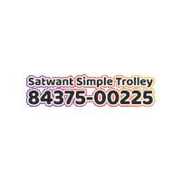 SatwantAgro trailer trolley kisaan satwant Sticker