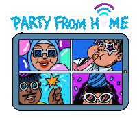 Art Party Sticker by Celcom