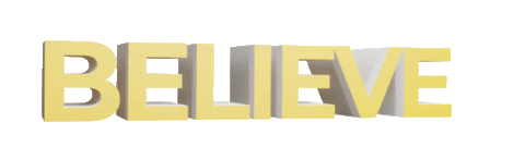 Believe Sticker by javierhinojo.jr